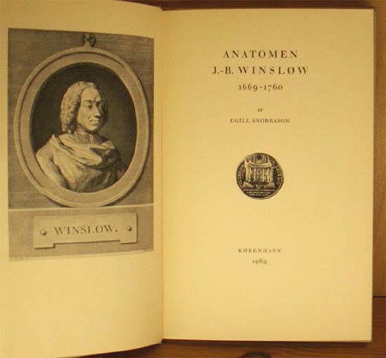 Anatomen J. -B. Winsløw 1669-1760