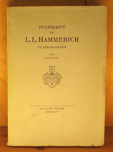Festskrift til L. L. Hammerich på tresårsdagen