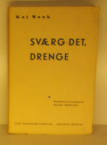 Sværg det, drenge
