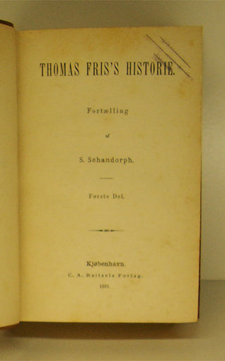 Thomas Friss Historie. Fortælling