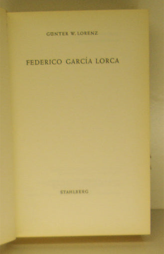 Federico Garcia Lorca