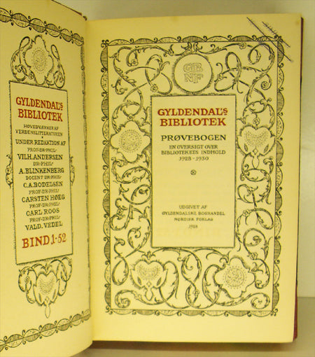 Prøvebogen. Gyldendals Bibliotek