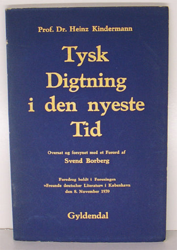 Tysk Digtning i den nyeste Tid