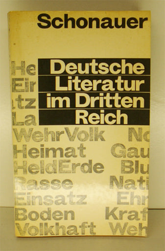 Deutsche Literatur im Dritte Reich