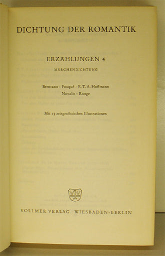 Dichtung der Romantik