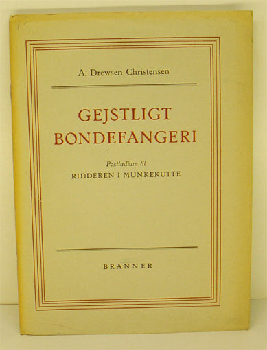Gejstligt bondefangeri