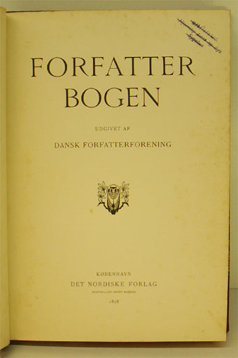 Forfatterbogen