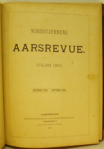 Nordstjernes Aarsrevue. Julen 1889 - 1890 - 1891 - 1892