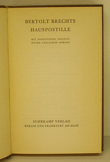 Hauspostille
