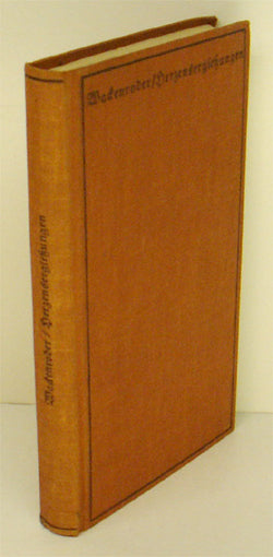 Herzergießungen eines kunstliebenden Klosterbruders.