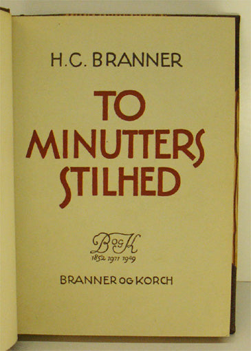 To Minutters Stilhed