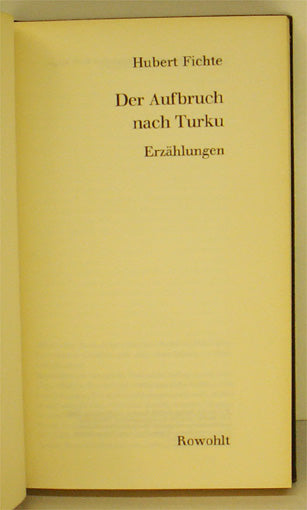 Der Aufbruch nach Turku