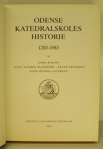 Odense katedralskoles historie 1283-1983