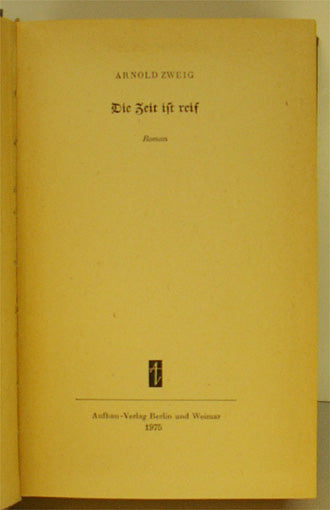 Die Zeit ist reif