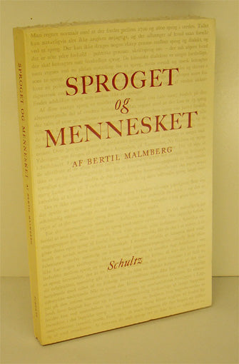 Sproget og mennesket