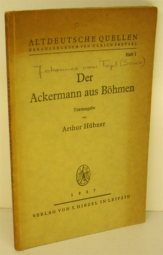 Der Ackermann aus Böhmen