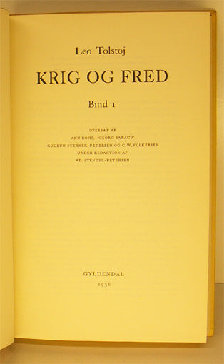 Krig og Fred