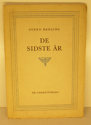 De sidste år