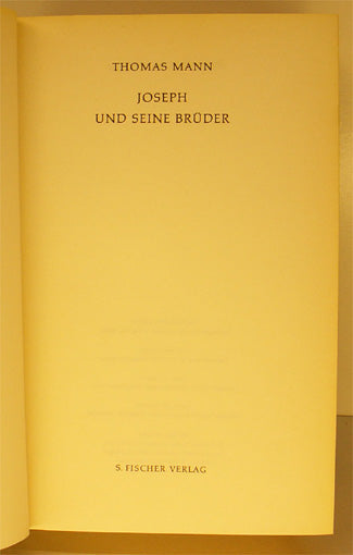 Joseph und seine Brüder
