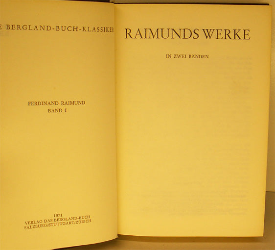 Raimunds Werke