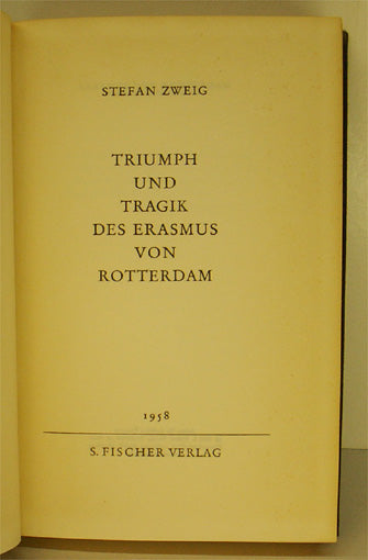 Triumph und tragik des Erasmus von Rotterdam