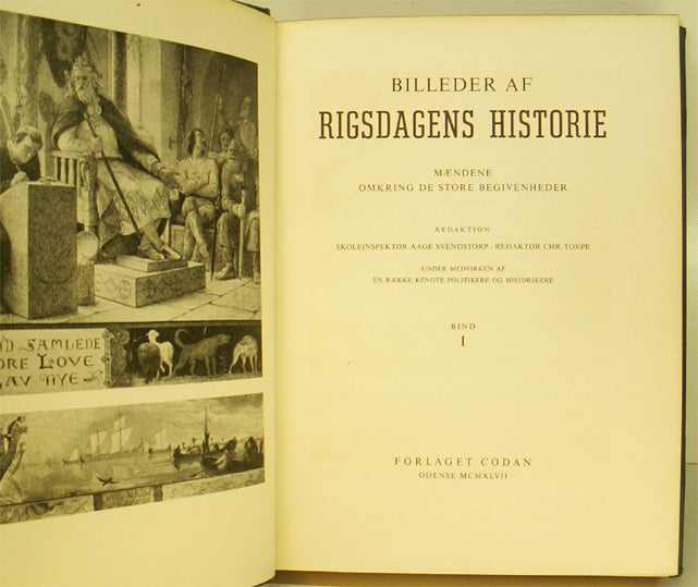 Billeder af Rigsdagens historie