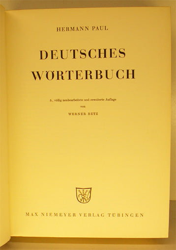 Deutsches wörterbuch