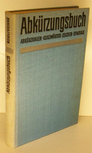 Abkürzngsbuch