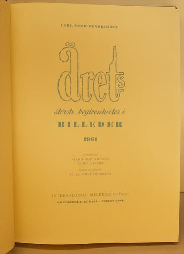 Årets største begivenheder i billeder 1961