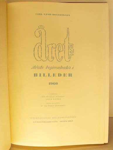 Årets største begivenheder i billeder 1960