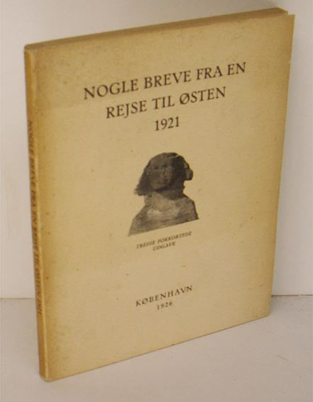 Nogle breve fra en rejse til Østen 1921