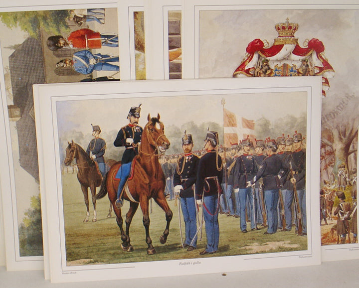 Den Danske Hær og Flådes uniformer 1886