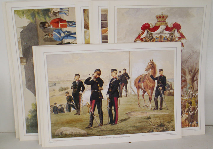 Den Danske Hær og Flådes uniformer 1886