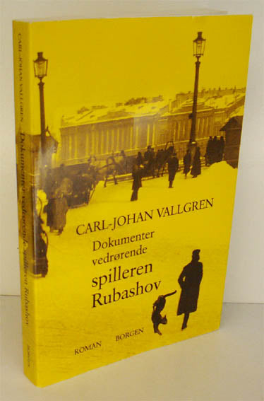 Dokumenter vedrørende spilleren Rubashov