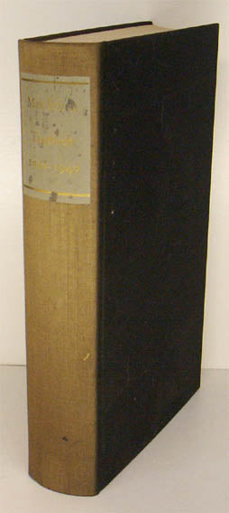 Tagebuch 1946 - 1949