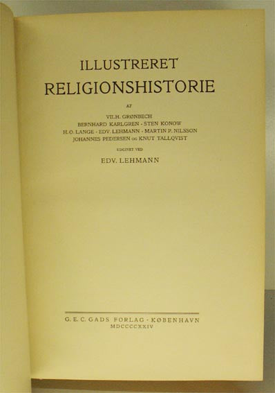 Illustreret Religionshistorie