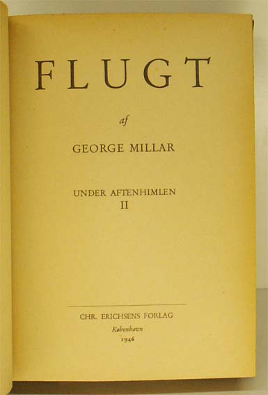 Under aftenhimlen II- Flugt