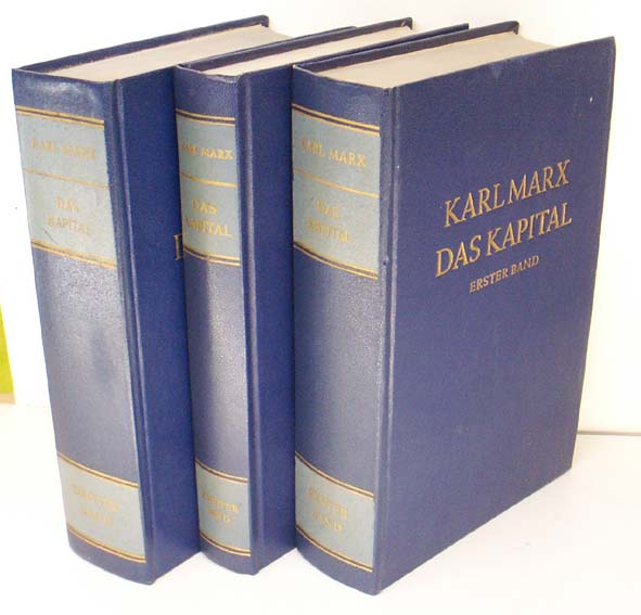 Das Kapital. Kritik der politischen Ökonomie.