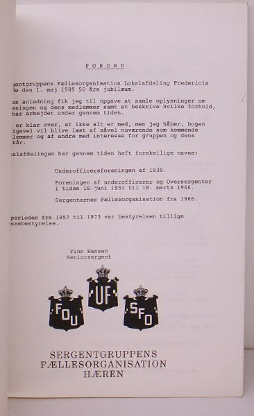 SFO Lokalafdeling Fredericia, 50 års jubilæum
