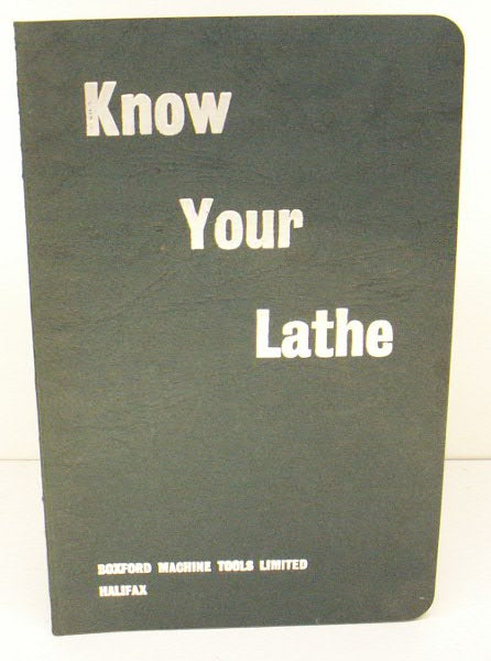 Know your Lathe