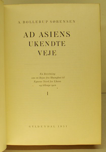 Ad Asiens ukendte veje
