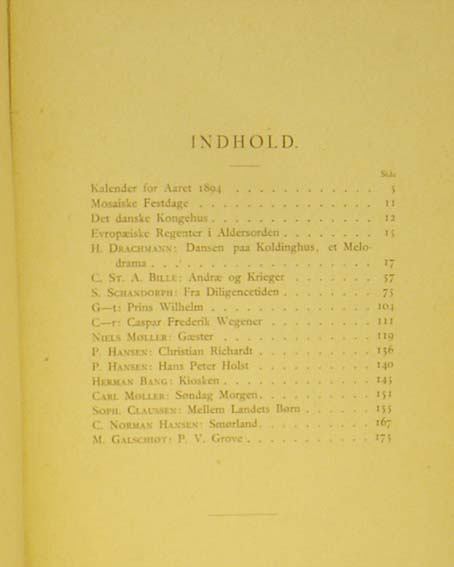 Danmark 1894