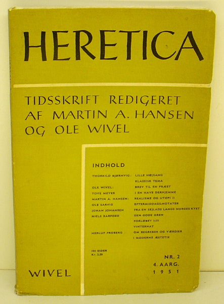 Heretica Nr. 2 - 4. aarg. 1951