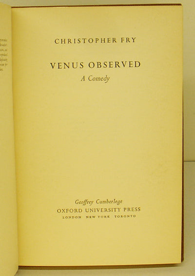 Venus observed