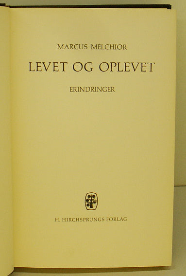 Levet og oplevet