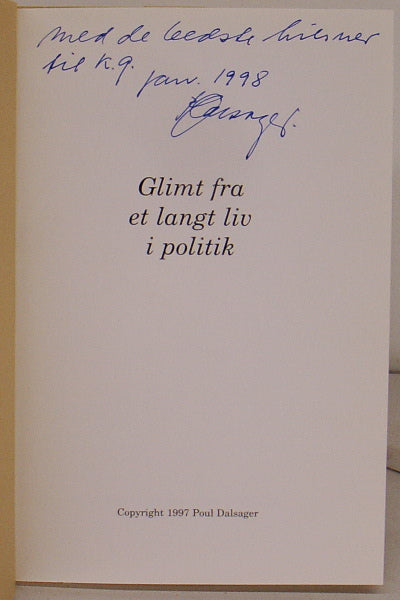 Glimt fra et langt liv i politik