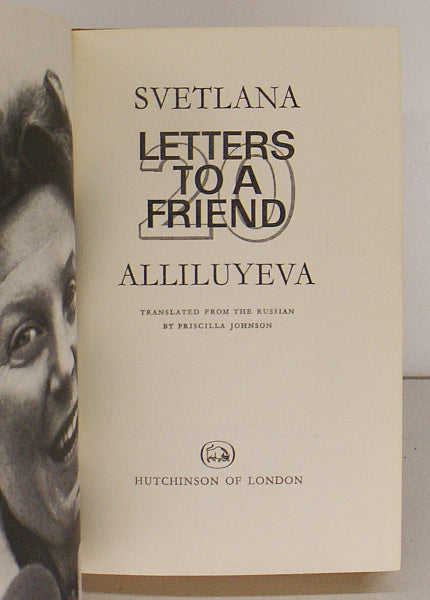 Twenty letters to a friend