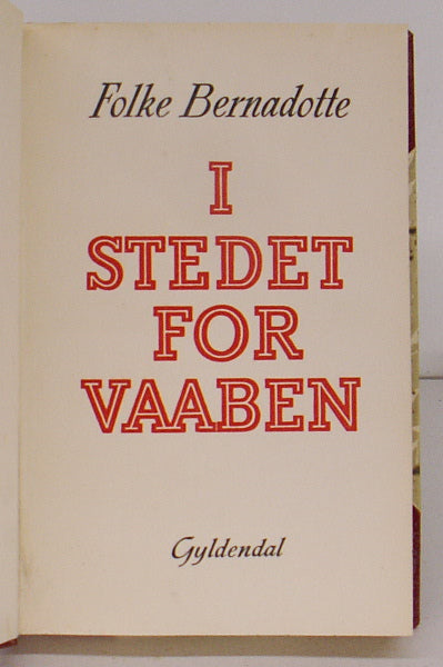 I Stedet for Våben