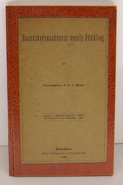 Haandskydevaabnenes nyeste Udvikling