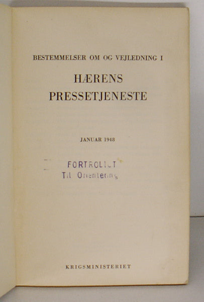 Hærens Pressetjeneste